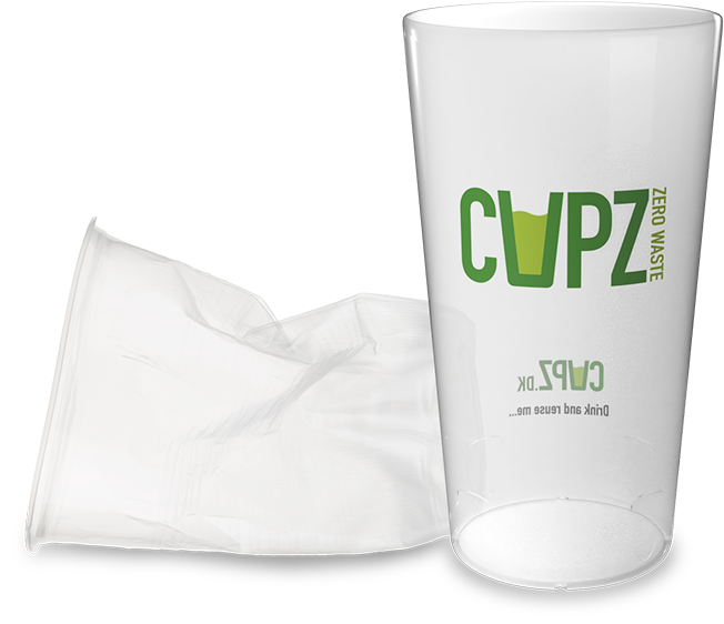 Genanvendelige plastikkrus fra CUPZ